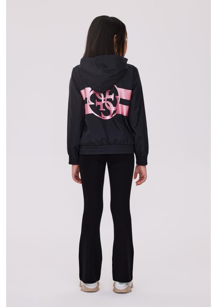 Bg Store Kız Çocuk Siyah Yağmurluk fırsatları