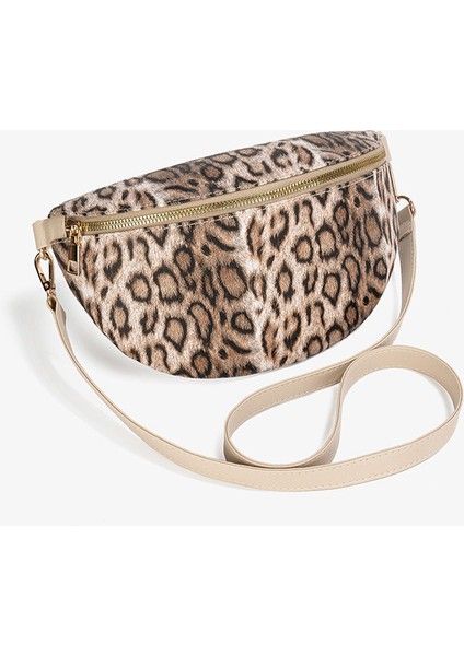 Moda Kadın Crossbody Çanta Bayan Omuz Çantası Kızlar Için Deri Çanta Göğüs Çantaları (Yurt Dışından)