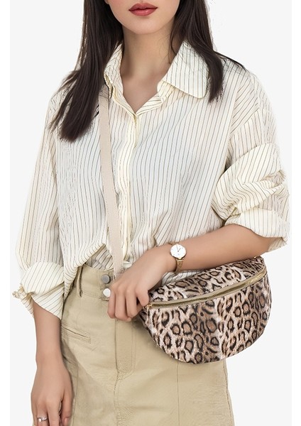 Moda Kadın Crossbody Çanta Bayan Omuz Çantası Kızlar Için Deri Çanta Göğüs Çantaları (Yurt Dışından) modelleri