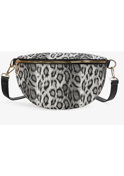 Moda Kadın Crossbody Çanta Bayan Omuz Çantası Kızlar Için Deri Çanta Göğüs Çantaları (Yurt Dışından)