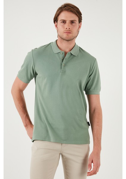 Pamuklu Regular Fit Düğmeli Polo Yaka T Shirt Erkek POLO YAKA T SHİRT 5902127 modelleri