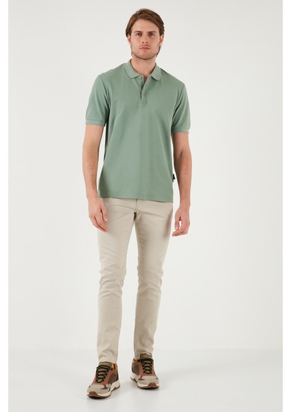 Pamuklu Regular Fit Düğmeli Polo Yaka T Shirt Erkek POLO YAKA T SHİRT 5902127 fırsatları