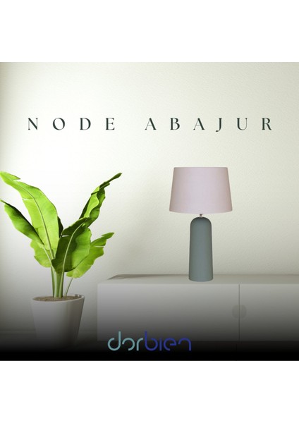 Node Abajur E14 6W 30cm Ahşap Yeşil Dorbien-ML-2549-16202