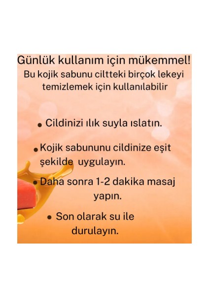 Kojic Asit Sabunu modelleri