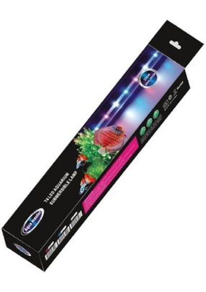 Aqua Master T4 Akvaryum Su İçi Led Lamba Mavi Beyaz 20 cm modelleri