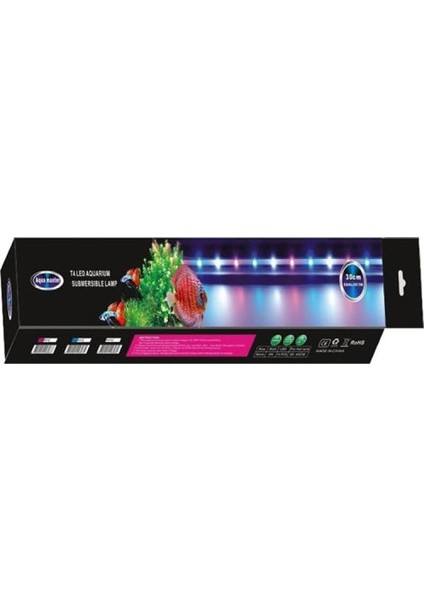 Aqua Master T4 Akvaryum Su İçi Led Lamba Mavi Beyaz 20 cm fırsatları