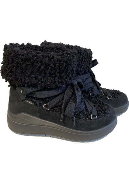 Kadın Bot 6382 5j Jacalu Synth.wool / Leather Pu Sole Black fırsatları