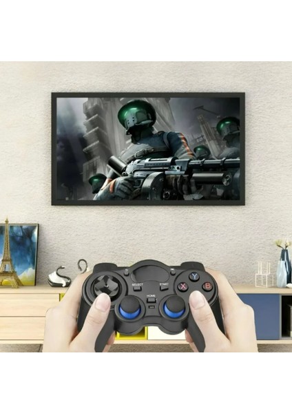 2.4g Kablosuz Oyun Kolu Pc / Ps3 / Android Tv / Android Telefon ve Tablet Uyumlu Gamepad