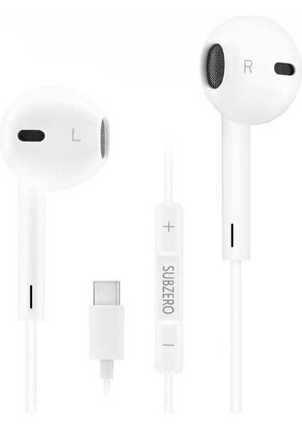 Type-C Girişli İPHONE15 Uyumlu Tak Çalıştır Kulaklık
