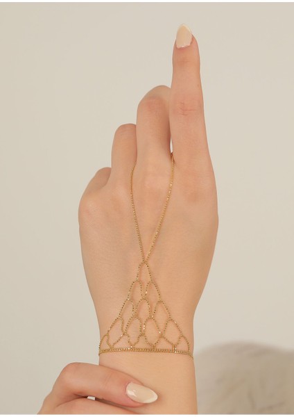 4 gr (Gram) Dorika Desenli Şahmeran 14 Ayar Altın