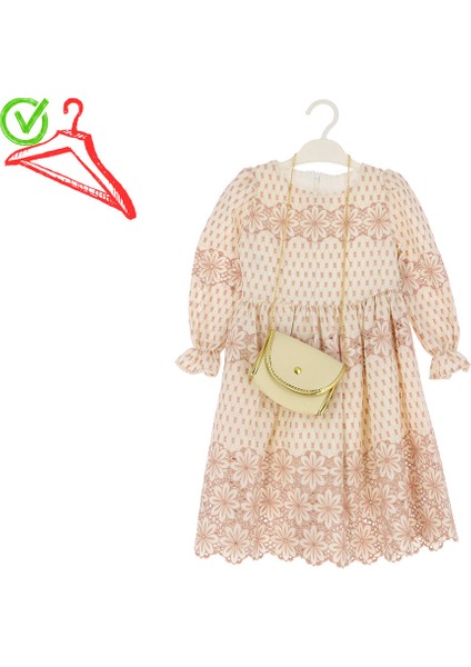 Kız Çocuk Elbise Çantalı