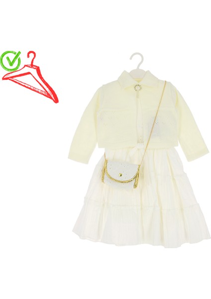 Kız Çocuk Elbise Çantalı