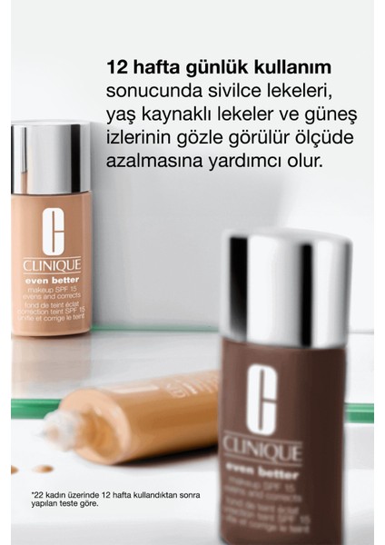 Even Better™ Doğal Bitişli Fondöten SPF 15 - Renk: WN 16 Buff 30ml | C Vitamini