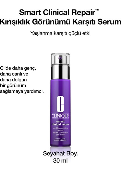Smart Clinical Repair™ Çizgi ve Kırışıklık Görünümü Karşıtı Serum 30ml | Retinoid, Hyalüronik Asit
