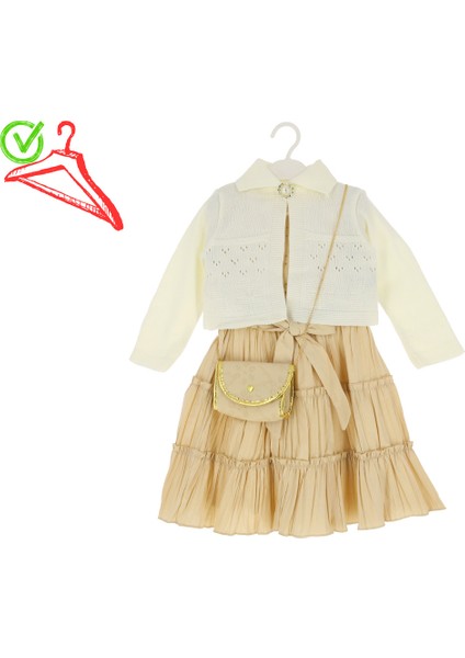 Kız Çocuk Elbise Çantalı