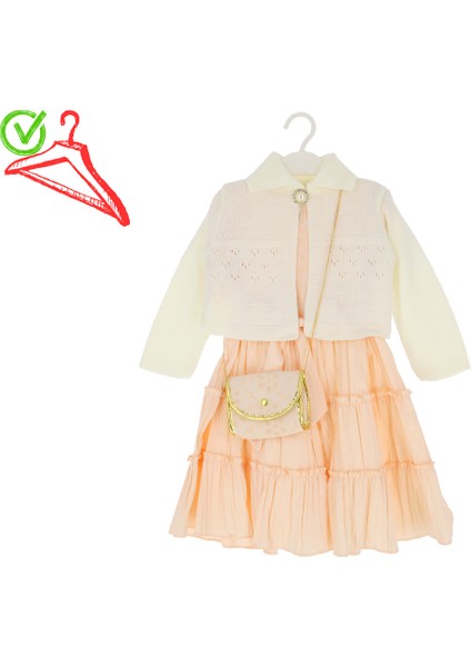 Kız Çocuk Elbise Çantalı