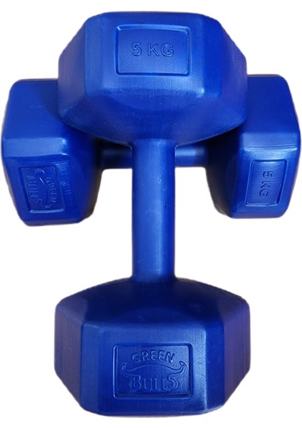 5 kg Dambıl Seti ( Demir tozu dolgulu)
