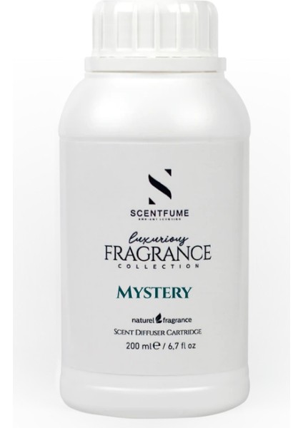 Mystery Koku Makinesi Kartuşu, Koku Makinesi Parfümü, Aromatik Koku Kartuşu, Difüzör Esansı, İmza Koku Esansiyel Yağ