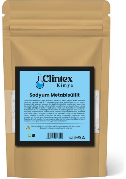 Sodyum Metabisülfit E223 500 gr