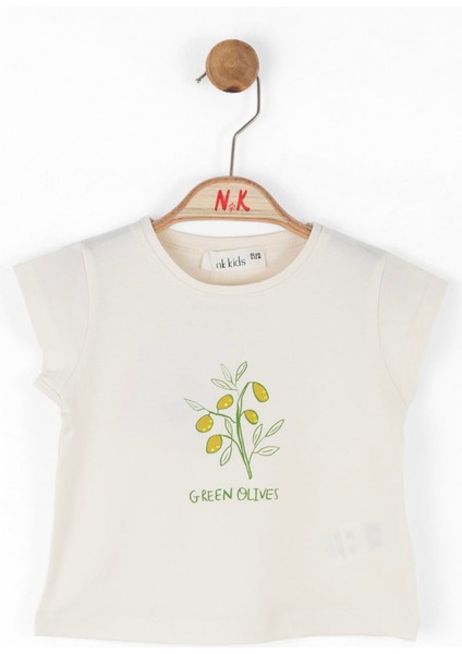 Kız Bebek Olives Tshirt