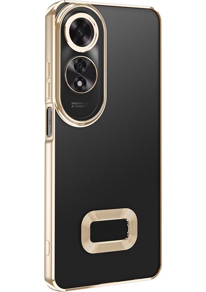 Oppo A60 Kılıf Kamera Korumalı Logo Gösteren Omega Kapak -115530