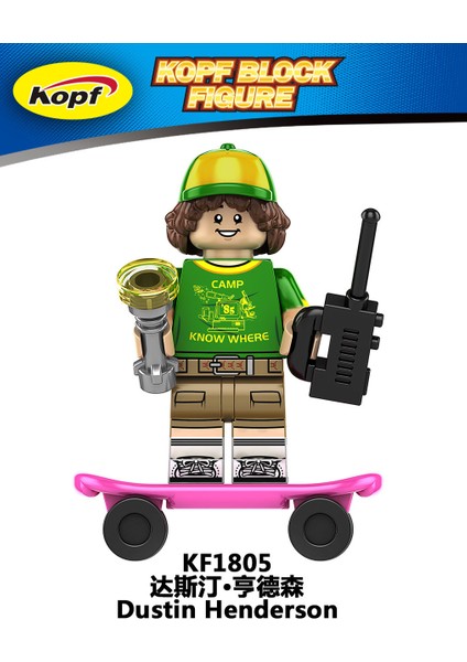Tek Satış Garip Şeyler Yapı Taşları Rakamlar Onbir Dustin Steve Eddie Mike Max Nancy Minifigures Yapı Tuğlaları Çocuk Oyuncakları KF6172 (Yurt Dışından)