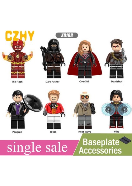 Dc Comics Flash Şekil Oyuncak Minifigures Eğitici Deadshot Blokları Tuğla Oyuncaklar X0188 (Yurt Dışından)