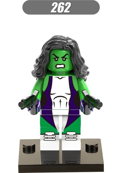 Tek Satış Marvel Süper Kahraman Figürleri Yapı Taşları She-Hulk Jennifer Susan Walters Çocuk Koleksiyonu Hediye Oyuncaklar Için Tuğlaları Birleştirin XH1980 (Yurt Dışından) fiyatları