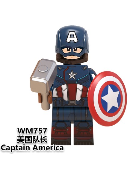 Tek Satış Marvel Yapı Taşları Kaptan Amerika Demir Adam Siyah Panter Gamora Hawkeye Yapı Taşları Tuğla Süper Kahraman Modeli Şekil Oyuncak Çocuk WM6068 Birleştirin (Yurt Dışından) fiyatları