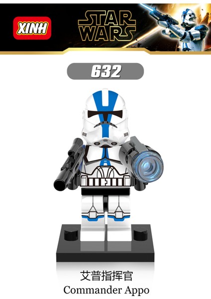 Tek Satış Star Wars Anime Mini Beyaz Klon Askerler Komutanı Kashyyyk Komutanı Neyo Modeli Çocuk Oyuncakları X0162 (Yurt Dışından) fiyatları