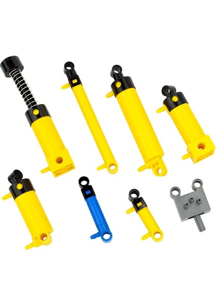 Teknik Parçalar Dıy Pnömatik Kiti Hava Pompası Itme Çubuğu Anahtarı Pistonlu Hava Borusu Pnömatik Pompa Moc Blokları Tuğlalar 47225 19476 (Yurt Dışından)