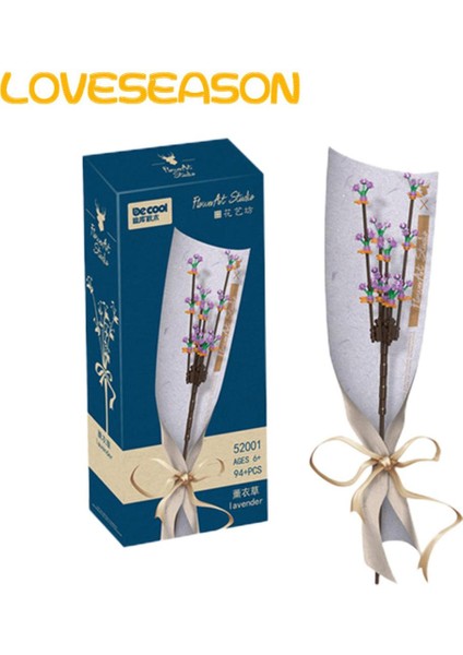 Loveseason Yapı Taşı Buket Çeşitli Stiller Çiçek Çocuk Yapı Oyuncak (Yurt Dışından)