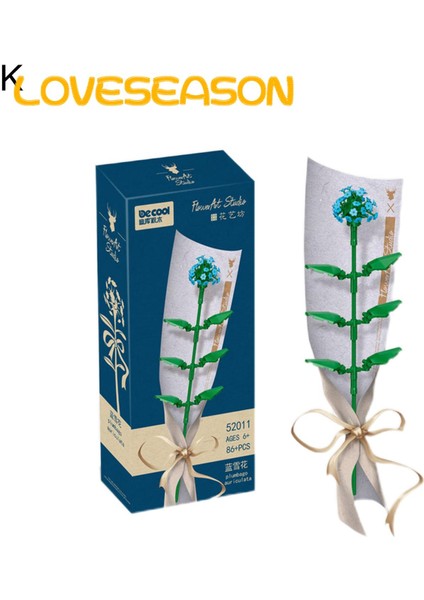 Loveseason Yapı Taşı Buket Çeşitli Stiller Çiçek Çocuk Yapı Oyuncak (Yurt Dışından) indirimleri