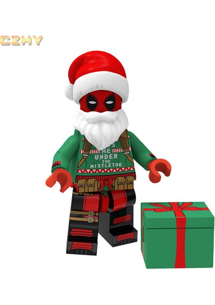 Noel Hediyesi Deadpool Kutusu Minifigure Çocuklar Yapı Taşı Oyuncaklar Noel Yeni Yıl Hediyesi (Yurt Dışından)
