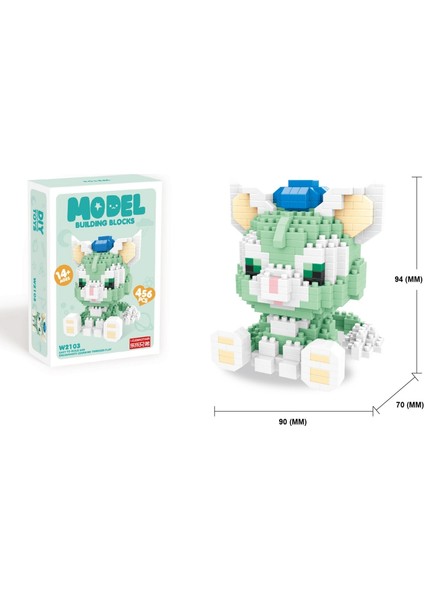 Anime Figürü Yapı Taşları Montaj Bloğu Çocuklar Için Doğum Günü Hediyesi Koleksiyonu Oyuncaklar Ofis Masası Odası Dekor (Yurt Dışından) fırsatları