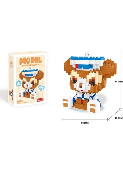 Anime Figürü Yapı Taşları Montaj Bloğu Çocuklar Için Doğum Günü Hediyesi Koleksiyonu Oyuncaklar Ofis Masası Odası Dekor (Yurt Dışından) indirimleri