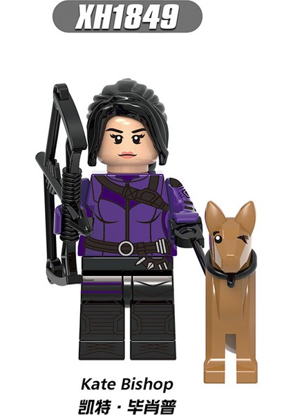 Tek Satış Marvel Hawkeye Rakamlar Yapı Taşları Kingpin Black Widow Matt Murdock Echo Çocuklar Için Hediye Oyuncaklar X0330 (Yurt Dışından)