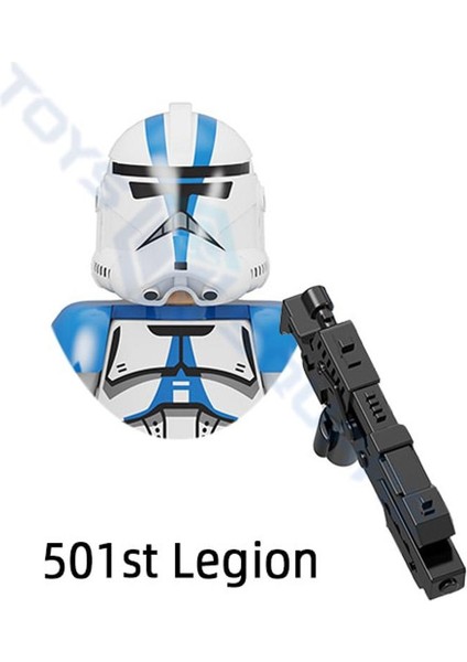 501ST Legion Shock Clone Trooper Darth Vader Imperial Stormtrooper Sipariş Modeli Yapı Taşları Moc Tuğla Seti Hediyeler Oyuncaklar (Yurt Dışından)