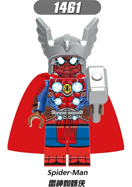 Adet/takım Marvel Örümcek Adam Aksiyon Figürleri Çünkü Thor Örümcek Adam Şövalye Örümcek Adam Brock Yapı Taşları Tuğlalar Çocuklar Için Hediye Oyuncaklar X0281 (Yurt Dışından) fırsatları