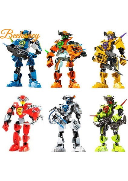 Yıldız Savaşçı Askerler Bionicle Herofactory Yapı Taşları Robot Figürleri Yapı Tuğlaları Çocuk Oyuncakları (Yurt Dışından)