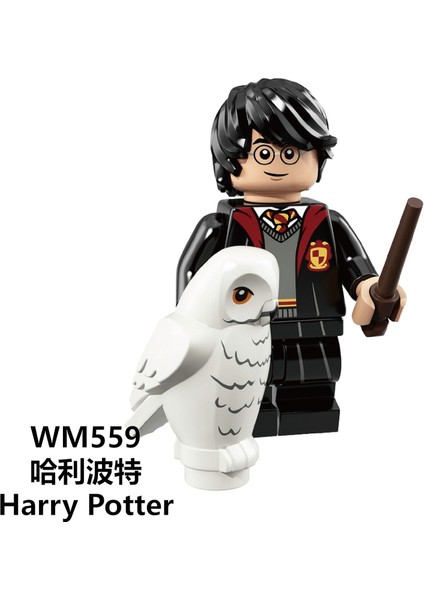 Adet/takım Serisi Potters Dobby Moody Dumbledore Quirrell Filch Voldemort Dean Thomas Yapı Taşları Hediye Oyuncaklar E WM6040 (Yurt Dışından)