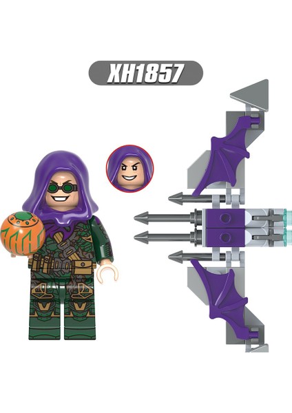 Yapı Taşları Oyuncaklar Örümcek Adam Doktor Garip Yeşil Goblin Eddie Plastik Gömülü Yapı Taşları Minifigures Oyuncak Rengi: X1855 (Yurt Dışından) fırsatları