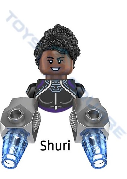 Shuri Siyah Ironheart Mk2 Panter Okoye Namor Mckenzie Nakia Riri Williams M'baku Modeli Yapı Taşları Moc Tuğla Seti Oyuncaklar (Yurt Dışından)