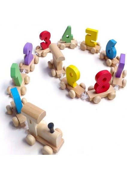 Montessori Ahşap Oyuncaklar Araç Bulmacalar Tren Eğitici Çocuk Bebek Ahşap Masif Ahşap Istifleme Tren Yürümeye Başlayan Bulmaca Çocuklar Için (Yurt Dışından) indirimleri