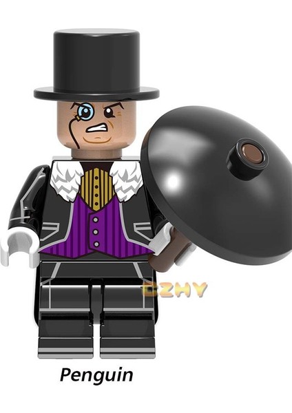 Dc Comics Mini Şekil Batman Minifigures Joker Korkuluk Penguen Tuğla Oyuncaklar X0227 (Yurt Dışından) fırsatları