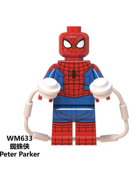 Uyumlu Örümcek Adam Marvel Minifigures Miles Morales Gwen Stacy Örümcek Adam Noir Yapı Taşları Oyuncaklar WM6052 Renk: WM631 (Yurt Dışından) modelleri