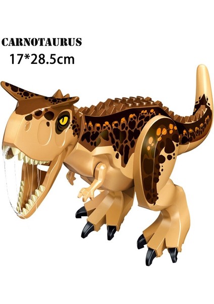 Gc Büyük Parçacık Yapı Taşları Stegosaurus Dinozor Jurassic Park Tyrannosaurus Rex Gömülü Oyuncak Tuğla Eğitici Oyuncak (Yurt Dışından) indirimleri