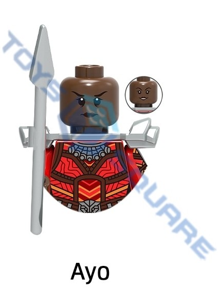 Ayo Demir Adam Biber Groot Örümcek Adam Savaş Makinesi Okoye Supergiant Modeli Yapı Taşları Moc Tuğla Seti Hediyeler Oyuncaklar Çocuklar Için (Yurt Dışından)