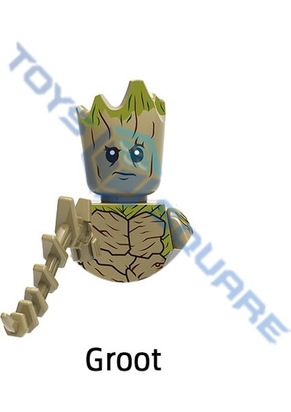 Ayo Demir Adam Biber Groot Örümcek Adam Savaş Makinesi Okoye Supergiant Modeli Yapı Taşları Moc Tuğla Seti Hediyeler Oyuncaklar Çocuklar Için (Yurt Dışından)