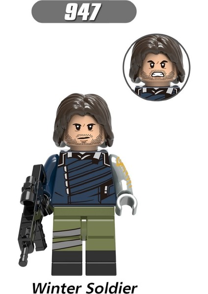 Süper Kahraman Avengers Minifigures Wong Yapı Taşları Çocuk Oyuncakları X0217 1 Adet: X947 (Yurt Dışından) fiyatları